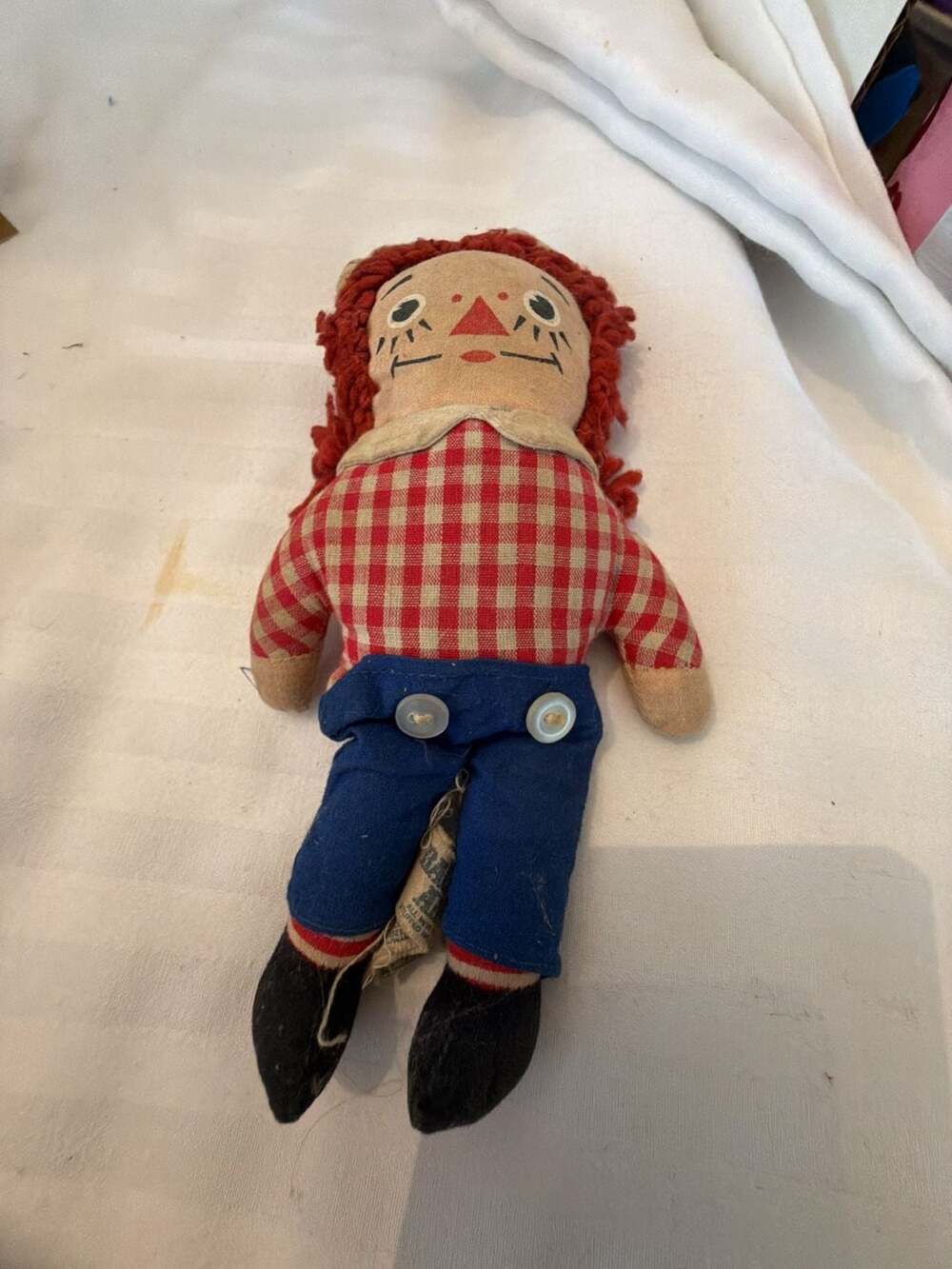 Knickerbocker Raggedy Andy Doll Vintage Rag Doll